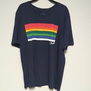 NWT Pendleton Blue and Red Short Sleeve Tee